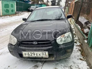 Subaru Impreza, 2004 год выпуска, черный. Категория B, двигатель EJ15, бензиновый, 1.5 л (1493 см³), 100 л.с. Кузов GG2-056377, VIN не указан. Масса 1200 кг, max масса 1475 кг. Рег. знак P629EX03, ПТС 25УА 484561. Страна изготовления Япония.