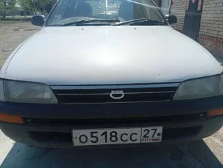 Toyota Corolla 1992 года, 105 лс, 260525 км. Легковой автомобиль марки Toyota Corolla, 1992 г.в., грз: О518СС27, идентификационный номер (VIN) отсутствует, модель, № двигателя: 2Е-2531169, шасси (рама) № не установлен, кузов (прицеп) № ЕЕ106-0018274, цвет кузова (кабины): белый, рабочий объем…