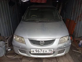 Mazda Premacy 1999 года, 135 л.с., пробег 200000 км, АКПП, госномер К967ЕХ19.