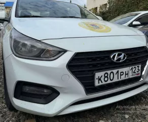 Автомобиль легковой, марка: Hyundai, модель: Solaris, VIN: Z94K241BAJR076642, гос. рег. номер: К801РН123, год изготовления: 2018