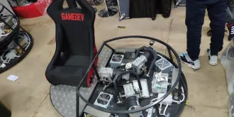 Основание установки виртуальной реальности, БУ, некомплект, 6 шт. 
Имущество - БУ, разукомплектовано, по акту в нерабочем состоянии, оценка не проводилась
Местонахождение имущества - г. Тверь