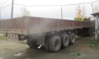 Полуприцеп бортовой CIMC ZJV9400DY, 2012 год, VIN: LJRB13385CN020169.