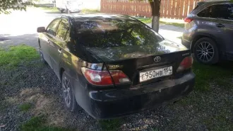 Toyota Windom, 2002 легковой автомобиль, г/н: Е950НВ154, номер кузова: MCV300050057, цвет-черный (арест). Вид транспорта: легковой автомобиль, год выпуска: 2002, государственный регистрационный знак: Е950НВ154, VIN номер: MCV300050057, марка: Toyota, модель: Windom.