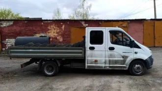 ГАЗ-A22R35 грузовой с бортовой платформой, 2019 года, VIN X96A22R35K2753569, гос. номер Р915НЕ142, кузов № A22R22K0102076, цвет белый, мощность двигателя 106,8 л.с., тип двигателя бензиновый, рабочий объем двигателя 2690 куб.см., с комплектом запасных колес, бывший в употреблении