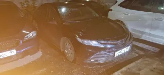 Toyota Camry 2018, транспортное средство (автомобиль) Toyota Camry, легковой автомобиль; (VIN XW7BF4HKX0S116436; год выпуска: 2018; цвет кузова (кабины): черный; ПТС – серия 78 РА № 490186 от 03.10.2018 г.