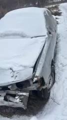 Nissan Sunny, г/н В438СК124, 2001 г.в., VIN отсутствует, кузов FB15304127, двигатель 237662, цвет серый, по кузову вмятины, разукомплектована (агрегаты отсутствуют), в нерабочем состоянии. В наличии СТС. Экологический класс 4. Пробег 0.