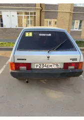 ВАЗ 2109 2002 VIN-номер X7D21093620018084 Предварительно 89047668200 Республика Татарстан, Чистопольский р-н., д. Татарский Елтан, ул. Заводская, д. 3