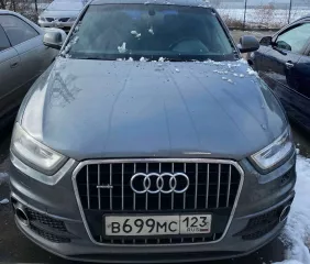 Лот №1 Лот №1 Легковой автомобиль Марка: AUDI, Модель: Q3, Год изготовления – 2013  Идентификационный номер: WAUZZZ8U3DR106000, находящийся в залоге у ООО ПКО  ФИЛБЕРТ .