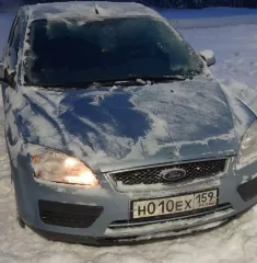 Автомобиль легковой седан Ford Focus, 2008 г.в., VIN: X9F4XXEED48R41684, рег. номер Н010ЕХ159, мощность (кВт/л.с.): 91.9/125.0, цвет: светло-серый-голубой.