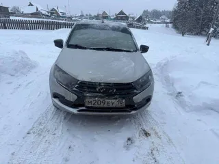 Lada Granta, 2019 года, 87 лс, 300000 км, АКПП; VIN XTA219010K0607982, гос. рег. знак М209ЕУ18.