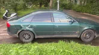 Audi A6 1998, 2.4, VIN WAUZZZ4BZWN043527, 165 лс, 238102 км. Легковой автомобиль АУДИ A6 2.4, год изготовления: 1998, цвет: темно-зеленый, VIN: WAUZZZ4BZWN043527, ПТС: 39TB893070, г/н: Е277ТХ790, мощность двигателя, л. с. (кВт): 164,5 л. с., рабочий объем двигателя, куб. см: 2393. Бывший в…