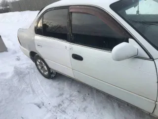 Toyota Corolla, 1992 года, 105 лс, 354746 км, АКПП, Автомобиль Тойота Королла 1992 г.в.; г/н: Е924ЕО138; цвет: Белый; Номер кузова (прицепа): AE1000008789; № двигателя: G782004. Двигатель дымит, требуется замена поршневой. Опорный правый подшипник под замену, задние тормозные колодки изношены.