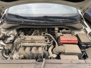 Hyundai Solaris, VIN: Z94K241CBLR169653, 2019 год, белый цвет.