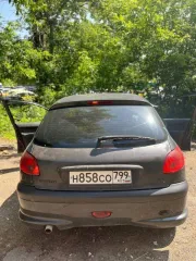 Peugeot 206 2007 года. Регистрационный знак Н858СО799. VIN: VF32AKFWR47759093. Тип: комби (хэтчбек). Цвет черный. СТС 9932134534. ПТС 77РМ109826.