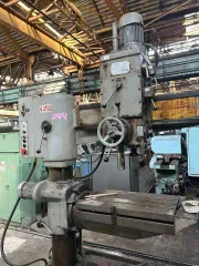 Радиально-сверлильный станок 2532Л 1990 года выпуска. Внешне не разукомплектован, возможно отсутствие деталей.