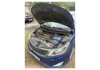 Kia Rio 2012, 123 л.с., 154446 км. Автомобиль легковой, марка: KIA, модель: RIO, VIN: Z94CC41BACR049670, гос. рег. номер: Р424МУ68, год изготовления: 2012.
