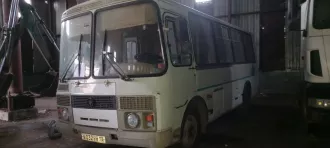 Автобус ПАЗ 32053, государственный регистрационный знак В 032 УМ13rus.