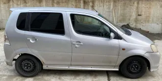 Daihatsu YRV 2000 автомобиль VIN M211G001701 серебристый