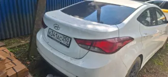 Хендэ Элантра 2014, VIN KMHDG41CBFU380756, 2014 года выпуска.