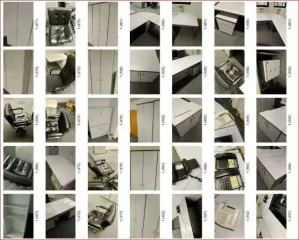 Офисная мебель и оборудование, 415 наименований, Москва. Движимое имущество в количестве 415 наименований (705 единиц), находящееся по адресу: г.Москва, Пушкинская набережная, д. 8А, стр.3, а именно: 1. Сейф металлический, 1 шт.; 2. Стеллаж ДСП 5 секций, 1 шт.; 3. Стеллаж ДСП 5 секций, 1 шт.; 4…