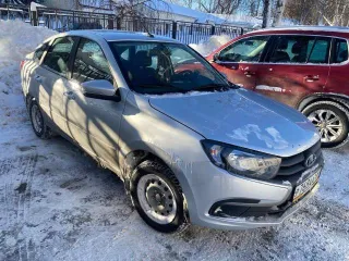Lada Granta 2024, 90 л.с., 27705 км. VIN XTA219140R0555751, госномер Р768АА550, пробег 27 705 км, цвет кузова серый, двигатель 1.6 л (90 л.с.), МКПП.
