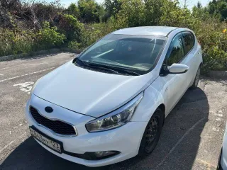 Kia Ceed, 2013 года, 129 лс, 280128 км. Марка и(или) модель: KIA JD (CEED). Год выпуска: 2013. Идентификационный номер (VIN): XWEHN512AE0005349. Номер кузова (кабины): XWEHN512AE0005349. Цвет кузова (кабины): Белый.