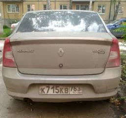 <p>Легковой автомобиль, марка: RENAULT, модель: LOGAN SR, год изготовления: 2010, цвет: бежевый, мощность двигателя, л. с.  кВт : 84, рабочий объем двигателя, куб. см: 1598, VIN: X7LLSRB1HAH315947, ПТС: 77 МУ 642413, г/н: к715кв763.</p>