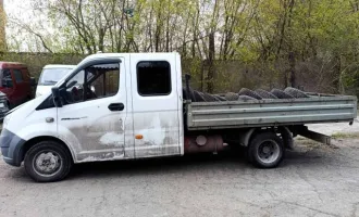ГАЗ-A22R35 грузовой с бортовой платформой, 2019 года, VIN X96A22R35K2753569, гос. номер Р915НЕ142, кузов № A22R22K0102076, цвет белый, мощность двигателя 106,8 л.с., тип двигателя бензиновый, рабочий объем двигателя 2690 куб.см., с комплектом запасных колес, бывший в употреблении