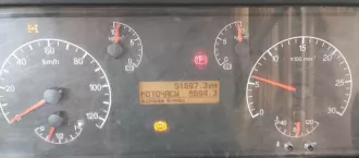 Автомобиль бортовой с краном манипулятором 732407  КАМАЗ43118 , VIN XDC732407J9001287, кат. С, 2018 г.в., оранжевый RAL 2009, 300 л.с., 11,7 л., дизель, евро 4, макс.масса 21,2 т., ПТС 16 ОУ 746195, гос.номер Т034КР797