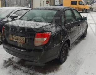 Легковой автомобиль, марка: LADA, модель: GRANTA, год изготовления: 2022 г.в, цвет: черный, ПТС: 1643 01055084210, г/н: С 371 ОС 790, модель двигателя: 111182, двигатель №: 7069804
