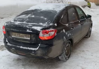 Автомобиль легковой, марка: Lada, модель: Granta, VIN: XTA219140R0499314, гос. рег. номер: О623НН159, год изготовления: 2023