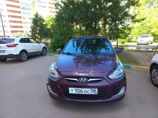 Автомобиль марки Hyundai модель Solaris 2011 г.в. VIN номер Z94CU51DABR009095