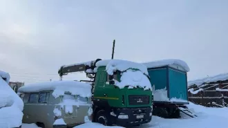 МКМ-3403 на шасси МАЗ-5340В2, гос.номер О936КР14