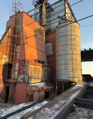 Сушилка "Польская"; инвентарный номер 00000141, Емкость для зерна V-40 м3, Емкость для зерна, Каркас норий, Сепаратор зерна СППЗ-60, Вагончик бытовой, Здание ПОБ с приемкой ИН No 5469-литер М 60.9кв.м.