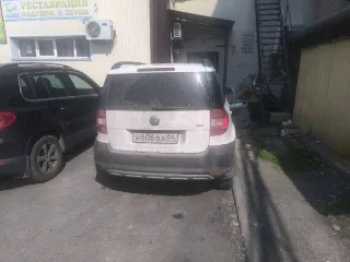 Skoda Yeti 2014 Skoda Yeti, 2014 года, 105 лс, легковой автомобиль ШКОДА ЙЕТИ, идентификационный номер (VIN номер): XW8JF25L0DH717575, год изготовления: 2014, гос.номер: Н606ВА04, тип коробки передач ДСГ, автомат, из вложений левое крыло, передний бампер и задний бампер, скол на правом переднем…
