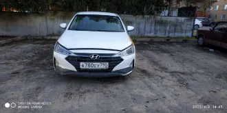 Hyundai Elantra 2019, автомобиль легковой, марка: Hyundai, модель: Elantra, VIN: XWEDB41CBL0003836, гос. рег. номер: А780ЕУ790, год изготовления: 2019.