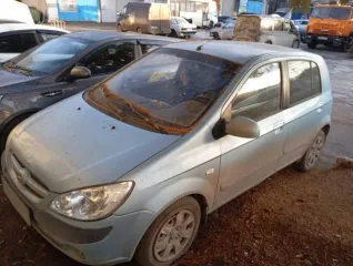 Hyundai Getz 2005 года, 66 л.с., пробег 238629 км. Модель двигателя G4HG 5053869, госномер В809ЕК 774, цвет серебристо-голубой, объем двигателя 1086 куб.см.