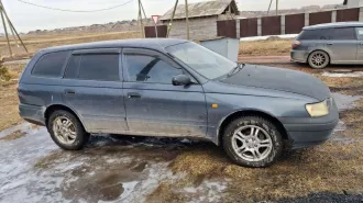 Toyota Caldina, 1993 Транспортное средство ТОЙОТА КАЛДИНА, 1993 г.в, мощность двигателя (л/с): 75, государственный регистрационный знак: Н164УМ124.
