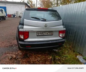 Ssang Yong Kyron M200XDI 2007 Automobile of brand SSANG YONG model DJ Kyron M200XDI 2007 VIN-number XU3S0A1KS7Z001691 можно ознакомиться по месту его нахождения: 142121, г. Подольск, улица Академика Доллежаля, 42, предварительно согласовав время с Финансовым управляющим по тел. +79128062751, либо…