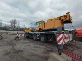 Автомобильный кран LTM 1160/2, регистрационный номер 92983, серийный номер 068210, 2003 года изготовления и ввода в эксплуатацию. Находится по адресу: Орловская область, Орловский район, с/п Платоновское, улица Завозная, дом 19. Кран не на ходу, без документов.