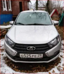 Автомобиль Lada Granta, 2024 года выпуска, мощность 90 л.с., пробег 23761 км. VIN: XTA219140R0562297.
