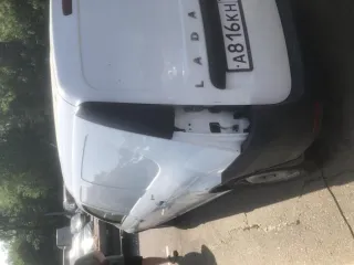 Лада Ларгус 2019 автомобиль, VIN XTAFS035LL1241099, цвет белый, отсутствуют передние привода, АКБ, ЭБУ
