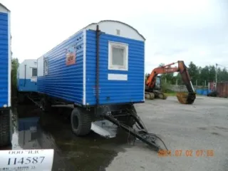 Вагон-дом 2,5х4 с санузлом на санях, инвентарный номер 00-00045687.