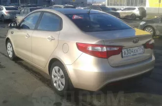 Легковой автомобиль Легковой автомобиль: Kia Rio 2012 г.в.; VIN Z94CB41BADR078271; цвет: бежевый; модель, № двигателя: G4FC CW103600; объём двигателя: 1 591,00 куб.см.; мощность двигателя: 122,9 л.с.; ГРЗ: А304ХН174