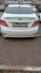 Hyundai Solaris, 2011, цвет: белый, VIN: Z94CT41CBBR089885. Транспортное средство Hyundai Solaris, 2011 г.в., цвет: белый, VIN: Z94CT41CBBR089885