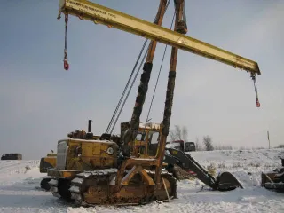 Трубоукладчик Komatsu D355C, 1984 года выпуска, госномер 59 ЕР 1041.