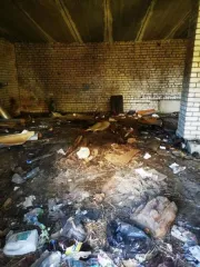 Гараж 384.7 кв.м, земля 927 кв.м, Тверская область, Калининский муниципальный район, городское поселение поселок Васильевский Мох, пгт Васильевский Мох. Год ввода в эксплуатацию: 1967. Количество подземных этажей: 0. Вид ограничений и обременений: Согласно сведениям ЕГРН. Материалы наружных стен…