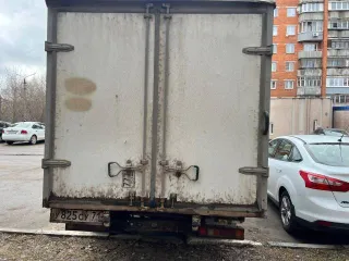 Грузовой автомобиль, ГАЗель 172411 (Грузовой фургон) 2011 года, VIN: Z74172411B0006756, госномер: У825СУ71, объем двигателя 2890 см³, мощность 78.6 кВт/106.8 л.с., цвет кузова оранжевый.