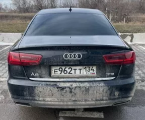 Транспортное средство Ауди А6, 2015 года выпуска, VIN WAUZZZ4G6GN029683, гос. рег. знак – Е962ТТ134, цвет   черный