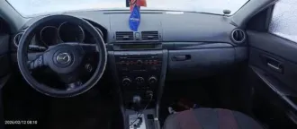 Mazda 3, 2005 года, 80 лс, 274905 км, АКПП, автомобиль легковой, марка: Mazda, модель: 3, VIN: JMZBK12Z551218342, гос. рег. номер: Н654НК30, год изготовления: 2005
